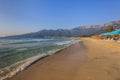 Psili Ammos beach, Thassos island, Greece Royalty Free Stock Photo
