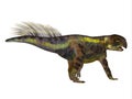 Psittacosaurus Dinosaur Tail Royalty Free Stock Photo