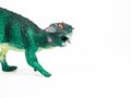 Psittacosaurus Dinosaur on white background Royalty Free Stock Photo