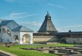 Pskov Dovmont town. Royalty Free Stock Photo