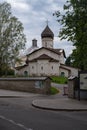 Christ Ascension church of the former Old Monastery of the Ascension in Pskov, Russia Royalty Free Stock Photo