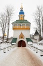 Pskovo-Pechersky monastery Royalty Free Stock Photo