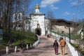 Pskovo-Pechersky monastery Royalty Free Stock Photo