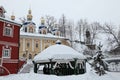 Pskovo-Pechersky Monastery near Pskov, Russia. Royalty Free Stock Photo