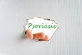 Psoriasis Concept Royalty Free Stock Photo