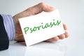 Psoriasis Concept Royalty Free Stock Photo