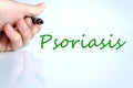 Psoriasis Concept Royalty Free Stock Photo