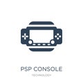 psp console icon in trendy design style. psp console icon isolated on white background. psp console vector icon simple and modern