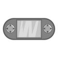 PSP icon, black monochrome style