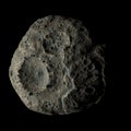 Psyche asteroid, 3d rendering