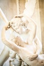 Psyche revived by Cupid kiss Royalty Free Stock Photo