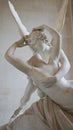 Psyche Revived by Cupid's Kiss sculpture