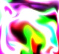 Psychedelic Abstract bright neon green pink smoke Royalty Free Stock Photo