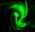 Psychedelic Abstract neon green black smoke Royalty Free Stock Photo
