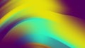 Psychedelic animated background. Motion design template. Colorful background with trendy flowers. Moving random wavy