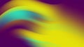 Psychedelic animated background. Motion design template. Colorful background with trendy flowers. Moving random wavy