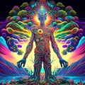 Psychedelic art refers to artwork that is inspired by or attempts to depict the psychedelic experience