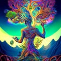 Psychedelic art refers to artwork that is inspired by or attempts to depict the psychedelic experience