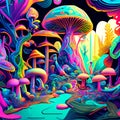 Psychedelic art refers to artwork that is inspired by or attempts to depict the psychedelic experience