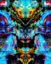 Psychedelic Artwork Trippy Art Modern Spiritual Dark