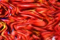 Psychedelic background with red colors pattern Royalty Free Stock Photo