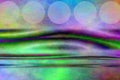 Psychedelic Background with transparent circles Royalty Free Stock Photo