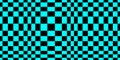 Psychedelic checkerboard poster
