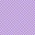 Psychedelic checkerboard poster