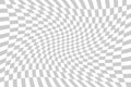 Psychedelic checkered background. Abstract distorted psychedelic texture