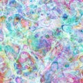 Psychedelic Fluid Liquid Kaleidoscope Print with Swirls Royalty Free Stock Photo