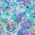 Psychedelic Fluid Liquid Kaleidoscope Print with Swirls Royalty Free Stock Photo
