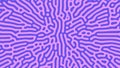 Psychedelic Frantic Radial Pattern Vector Violet Purple Abstract Background