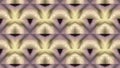 Psychedelic kaleidoscope pattern witn arcuate shapes. Motion. Abstract blinking fast shapes.