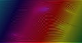 Psychedelic lines. Abstract pattern. Texture with wavy, curves stripes. Optical art background. Wave colorful design, spectrum Royalty Free Stock Photo