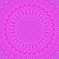 Psychedelic mandala fractal background - round vector pattern design from concentric ellipse shapes