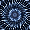 Psychedelic optical spin illusion background Royalty Free Stock Photo