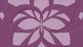 Psychedelic pattern with floral lines. Design. Floral linear pattern with moving background. Centralized pattern of