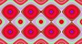 Psychedelic symmetry abstract pattern and hypnotic background, art swirl