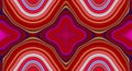 Psychedelic symmetry abstract pattern and hypnotic background, bright design