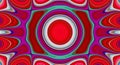Psychedelic symmetry abstract pattern and hypnotic background, art crazy