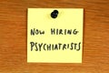 Psychiatry career