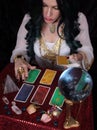 Psychic Card Reader With Tarot Cards