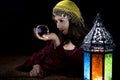 Psychic Fortune Teller Royalty Free Stock Photo