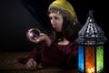 Psychic Fortune Teller Royalty Free Stock Photo