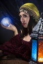 Psychic Fortune Teller Royalty Free Stock Photo