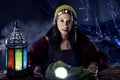 Psychic Fortune Teller Royalty Free Stock Photo