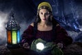 Psychic Fortune Teller Royalty Free Stock Photo