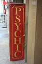 Psychic Sign Royalty Free Stock Photo