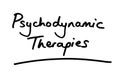 Psychodynamic Therapies