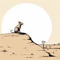 Psychological Phenomena: A Rat\'s Solitude In The Desert
